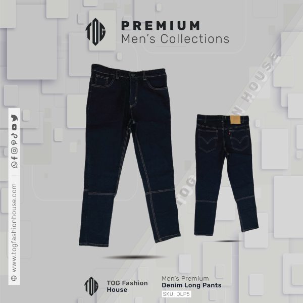 Men’s Premium Denim Long Pants