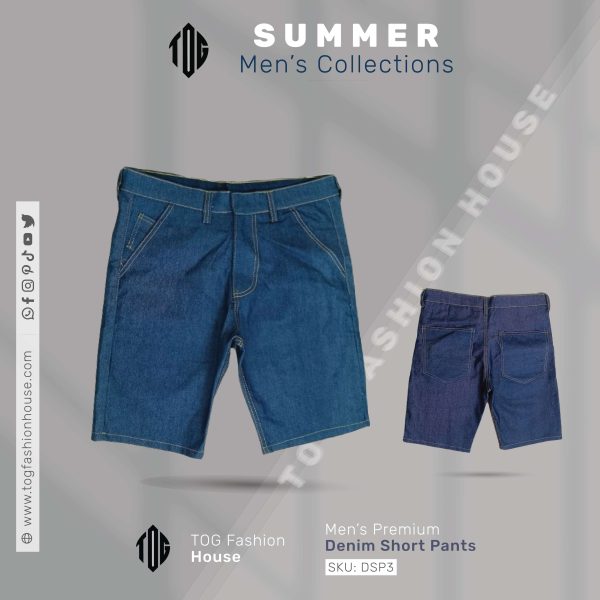 Denim Short Pants